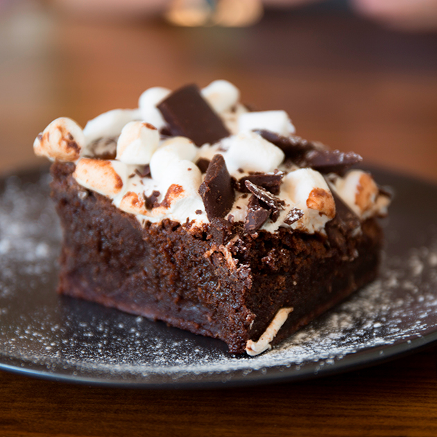 Brownie con Marshmallows