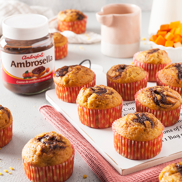 Muffins de zapallo y Ambrosella