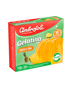 Gelatina Ambrosoli Piña