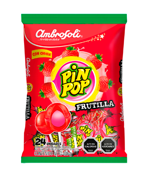 Pin Pop Frutilla
