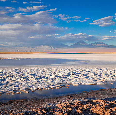 Ojos del Salar y Laguna Tebinquinche en San Pedro de Atacama