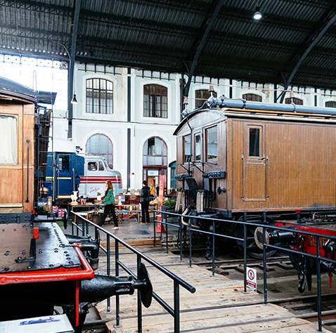 Viaje al pasado en el Museo Nacional Ferroviario Pablo Neruda