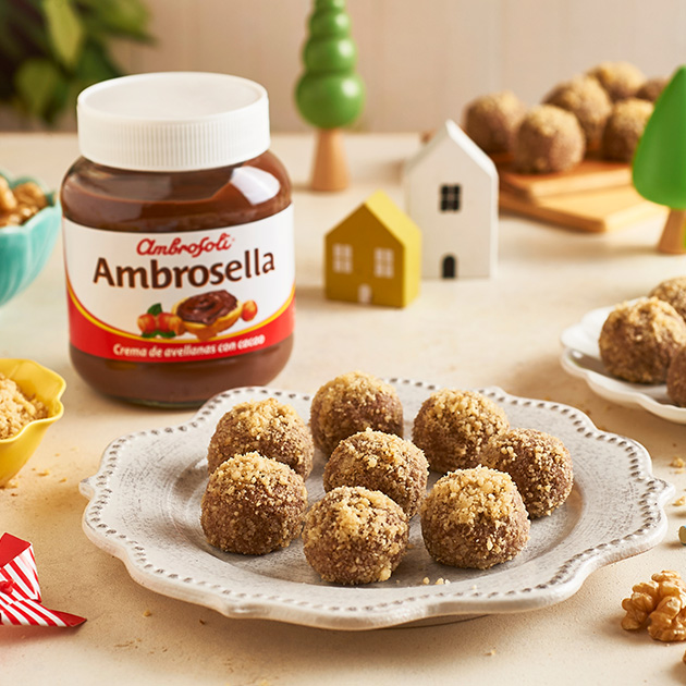Bolitas de nuez y Ambrosella