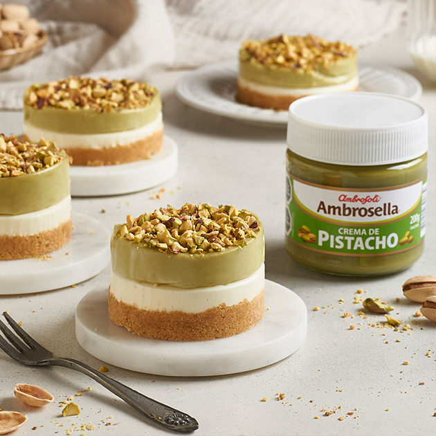 Cheesecake de Pistachos